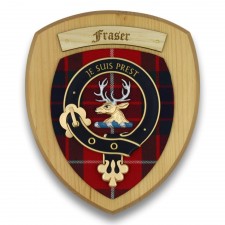 Fraser Clan Crest Wall Plaque