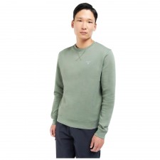 Barbour Ridsdale Crew Neck Sweatshirt in Agave Green