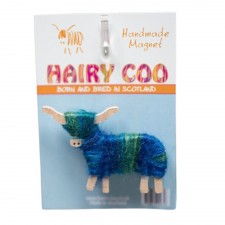 Hairy Coo Handmade Highland Cow Magnet-Clyde