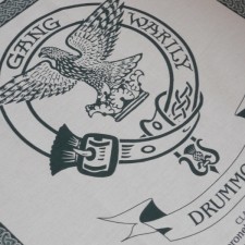 Drummond Clan Crest Tea Towel