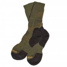 Barbour Mens Cragg Boot Socks in Olive Mix