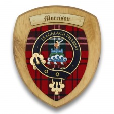 Morrison Clan Crest Wall Plaque