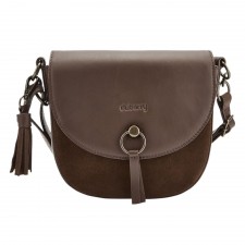 Dubarry of Ireland Crossgar Saddle Bag in Cigar