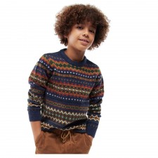 Barbour Boys Case Fairisle Crew Jumper