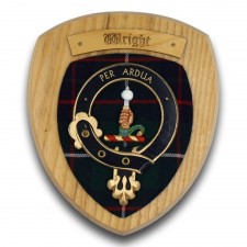 Wright Clan Crest Wall Plaque
