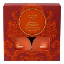 Shearer Candles Tealights in Orange and Pomander