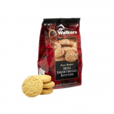 Walkers Mini Shortbread Rounds Bag 125g