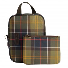 Ladies Barbour Tartan Makeup Bag