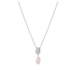 Tutti & Co Freshwater Pearl Necklace Gold