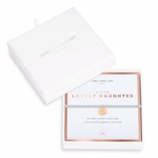 Joma Jewellery Beautifully Boxed A Little 'Lovely Daughter' Bracelet