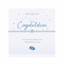 Joma Jewellery  A Little 'Wee Congrats' Bracelet