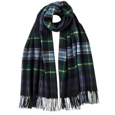 Johnston's of Elgin Dress Gordon Tartan Cashmere Stole