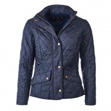 Barbour Flyweight Cavalry Ladies Jacket in Navy