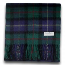 Lona Scott 100% Cashmere Scarf in MacLeod Tartan