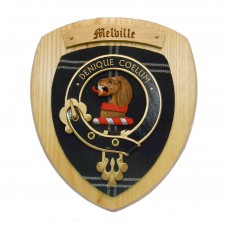 Melville Clan Crest Wall Plaque