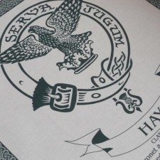 Hay Clan Crest Tea Towel