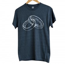 Gretna Green Forged Rings Printed T-Shirt In Grey