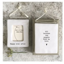 East of India Boxed 'Happy Ever After' Mini Hanging Frame