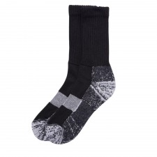 Barbour Lowland Coolmax Hiker Socks In Black UK M
