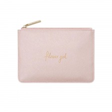 Katie Loxton Mini Perfect Pouch - Flower Girl - Metallic Pink