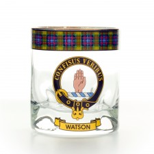 Watson Clan Whisky Glass