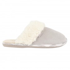 Barbour Ladies Lydia Mule Slippers in Grey