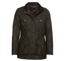 Barbour Ladies Defence Lightweight Wax Archive Olive