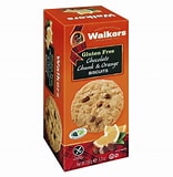 Walkers Gluten Free Choc Chip/Orange Biscuits 150g