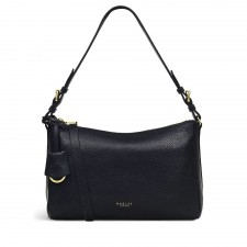 Radley Dukes Place Medium Ziptop Shoulder Bag In Black