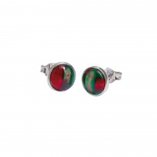 Heathergems Round Stud Earrings