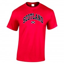 Scotland Harvard Kids T-Shirt In Red