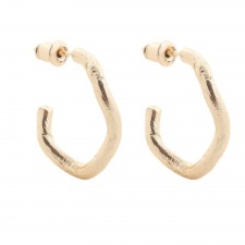 Tutti & Co Willow Earrings Gold