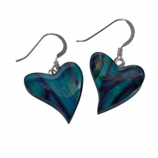 Heathergems Quirky Heart Drop Earrings