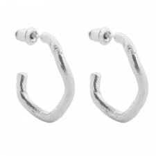 Tutti & Co Willow Earrings Silver