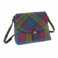 Harris Tweed 'Torridon' Shoulder Bag In Multi Coloured