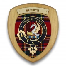 Stewart Clan Crest Wall Plaque