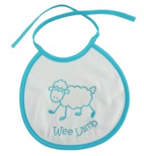 Wee Lamb Mini Baby Bib