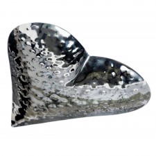 The Just Slate Company Hand Hammered Heart Dish