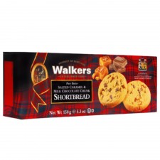 Walkers Salted Caramel & Milk Chocolate Shortbread 150g