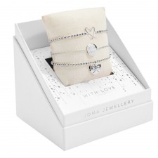 Joma Jewellery Christmas Celebrate You 'With Love' Bracelet Gift Box