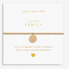 Joma Jewellery Gold A Little 'Family' Bracelet