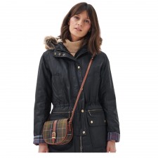 Barbour Katrine Leather Bag in Classic Tartan