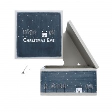 East of India Large Christmas Eve Keepsake Box