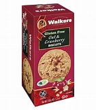 Walkers Gluten Free Oat Cranberry Biscuits 150g