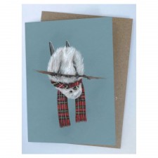 The Tartan Twiglet Christmas Card