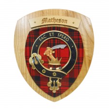 Matheson Clan Crest Wall Plaque