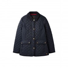 Joules Ladies NEWDALE Quilted Coat in Marine Navy UK 8