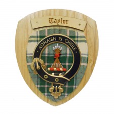 Taylor Clan Crest Wall Plaque