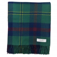 Lochcarron 100% Lambswool Gretna Green Tartan Blanket