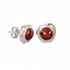 Heathergems Swirl Stud Earrings